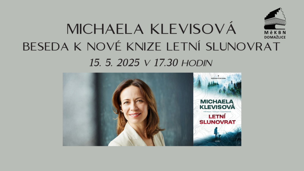Michaela Klevisová – beseda k nové knize Letní slunovrat