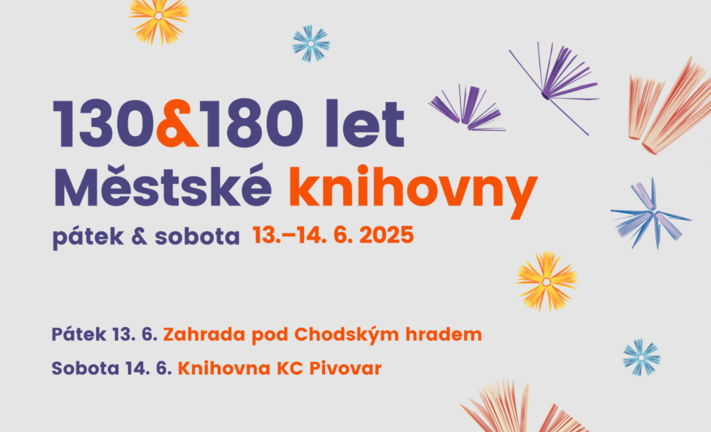 Pozvánka na oslavy vzniku domažlické knihovny