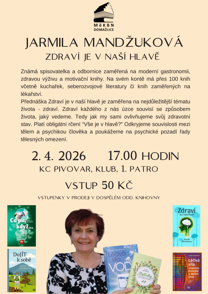 Jarmila Mandžuková – Zdraví je v naší hlavě